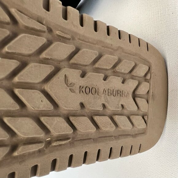 Ugg Australia Womens Koolaburra Comfort Boots Black Suede Bow Mid Calf Pull On 6 - Picture 10 of 11